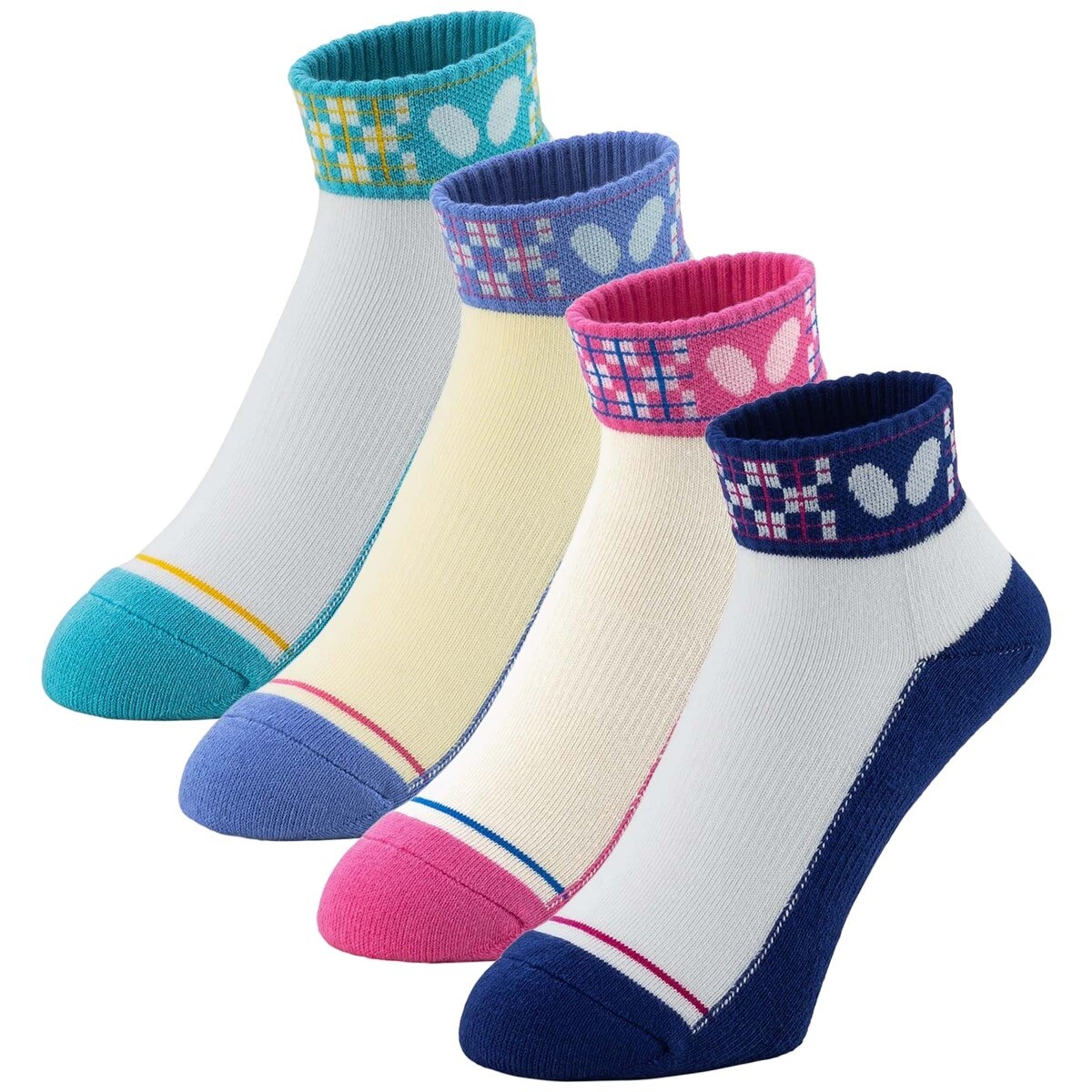 Butterfly Lamiora Socks - Four Colors